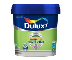 SƠN NƯỚC NỘI THẤT CAO CẤP DULUX EASYCLEAN CHỐNG BÁM BẨN KHÁNG VIRUSS BỀ MẶT MỜ E016M