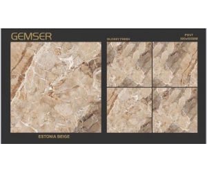 GẠCH ẤN ĐỘ ESTONIA BEIGE GLOSSY
