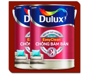 SƠN NƯỚC NỘI THẤT CAO CẤP DULUX EASYCLEAN CHÓNG BÁM BẨN BỀ MẶT MỜ Z966