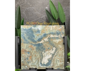 GẠCH ẤN ĐỘ ONYX ROYAL GLOSSY