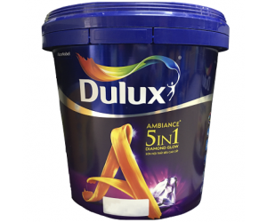 SƠN NƯỚC NỘI THẤT SIÊU CAO CẤP DULUX AMBIANCE 5IN1 DIAMOND GLOW SIÊU BÓNG 66AB