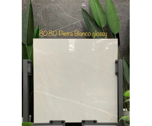 GẠCH ẤN ĐỘ PIETRA BIANCO GLOSSY